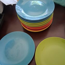 Dinner Plates Various Colors