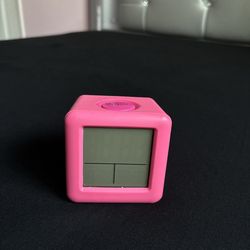 Hot Pink Alarm Clock