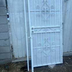 Security Door 37”x80” Frame a Frame 