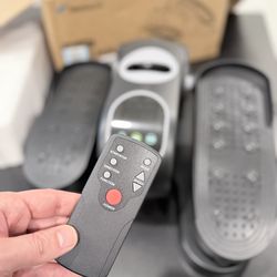 MERACH Under Desk Elliptical Machine, Leg Exerciser While Sitting for Seniors with Remote Control