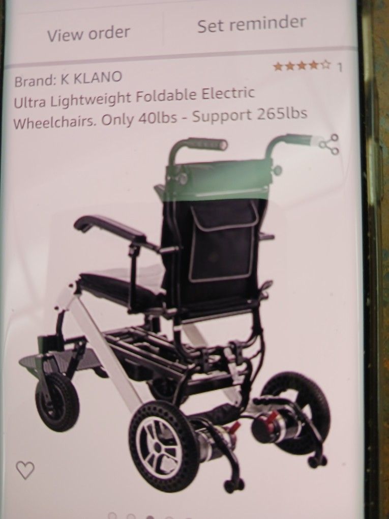 Bran New Wheelchair. Still In The Box