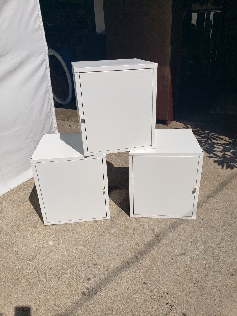 IKEA Metal Cabinet- 3 Available $15 Each