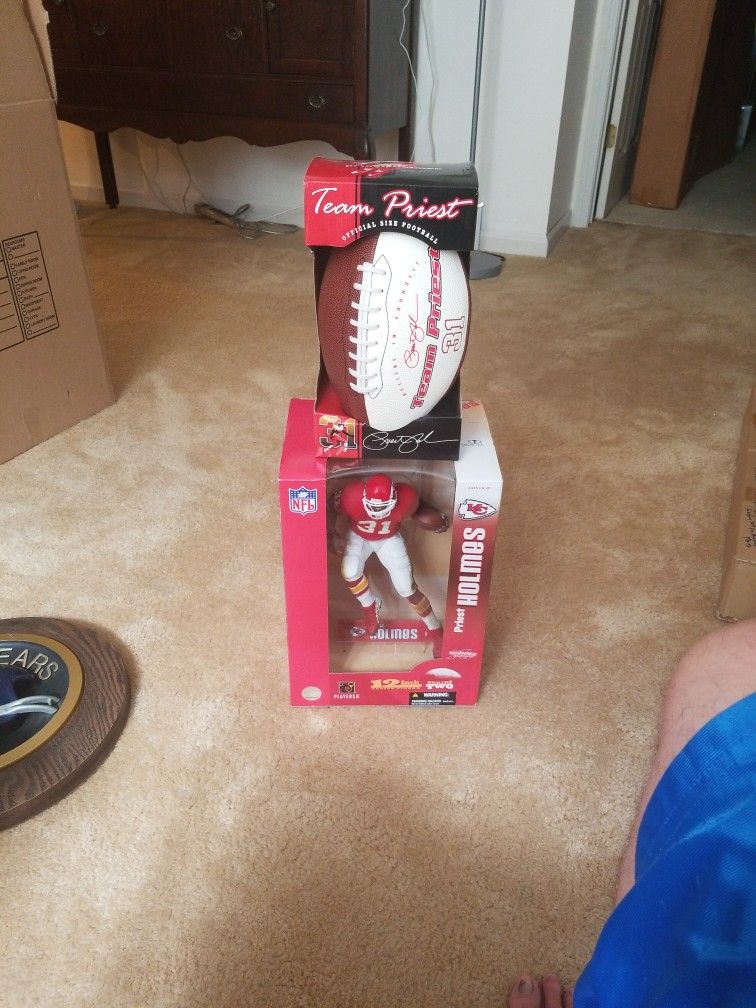 Priest Holmes FIGURINE BALL