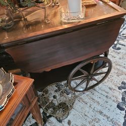 Antique  serving   Cart