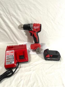 Brand new Milwaukee M18 brushless hammer drill tool set. The tool retails for $159 by itself.