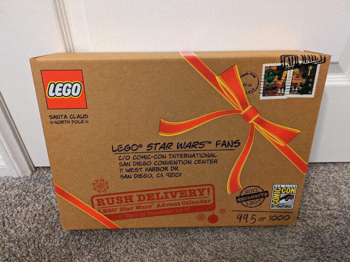 San Diego Comic Con (SDCC) 2011 Limited Edition Lego Star Wars Advent Calendar