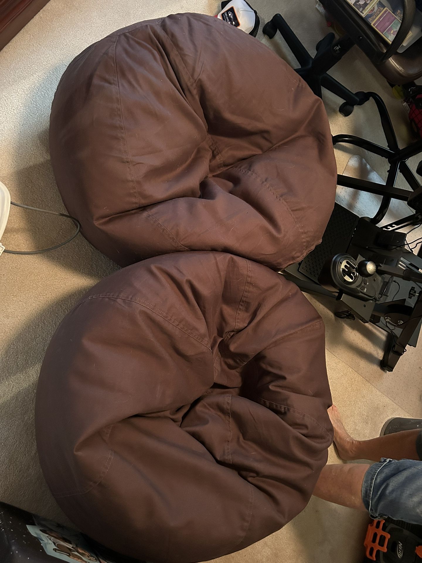 Brown Bean Bag Chairs