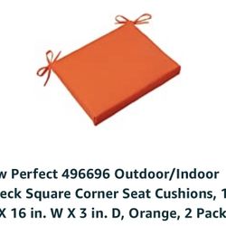 Set Of 2 Indoor/Outdoor Cushions