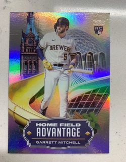 2023 Topps Update Garrett Mitchell RC Home Field Advantage SSP #HA-24 Case Hit