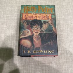 Harry Potter Book 4 - Goblet Of Fire Hard Cover