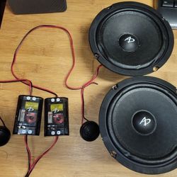 Audio Dynamics 6.5" Component Speaker Set