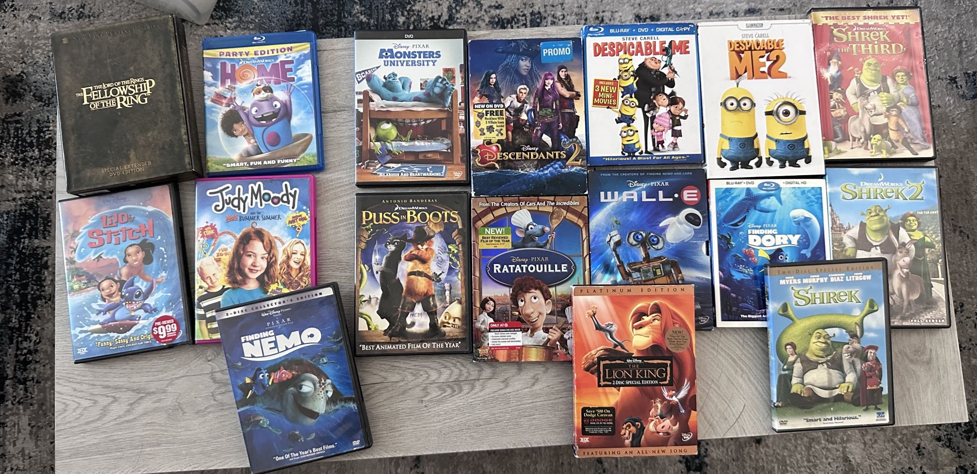 Disney/Pixar DVD’s