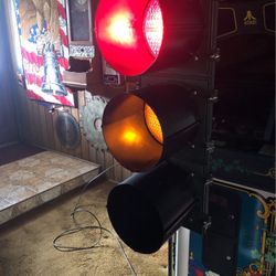 Traffic Signal /3lights With Hoods
