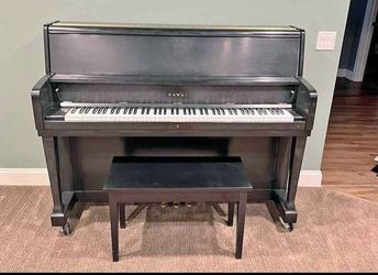 Kawai Upright Piano - Ebony Finish - Just Tuned