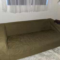 Small Green Couch 