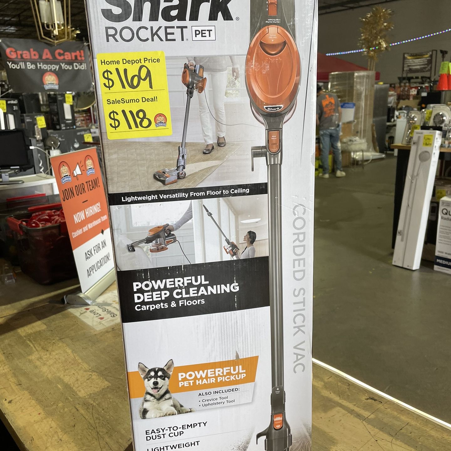 Shark Rocket Pet Vacuum 