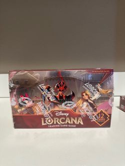 Disney Lorcana Reign of Jafar Booster Box