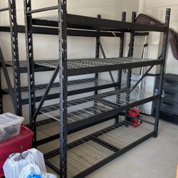 Garage Storage Shelves X2