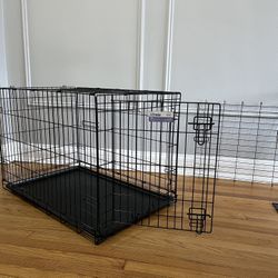 Dog Crate - Includes Crate Cover and Bed/Mat