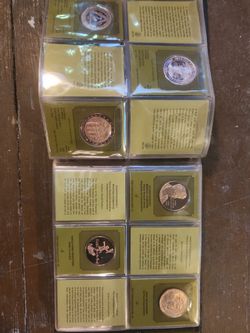 **Reduced**1972 Franklin Mint Bronze Proof Set – 1st Edition, Complete & Mint – $85.00