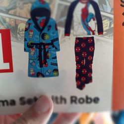 Spider-Man Pajamas/Robe  Set 