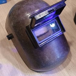 Vintage Welder's Helmet  Halloween Mask 
