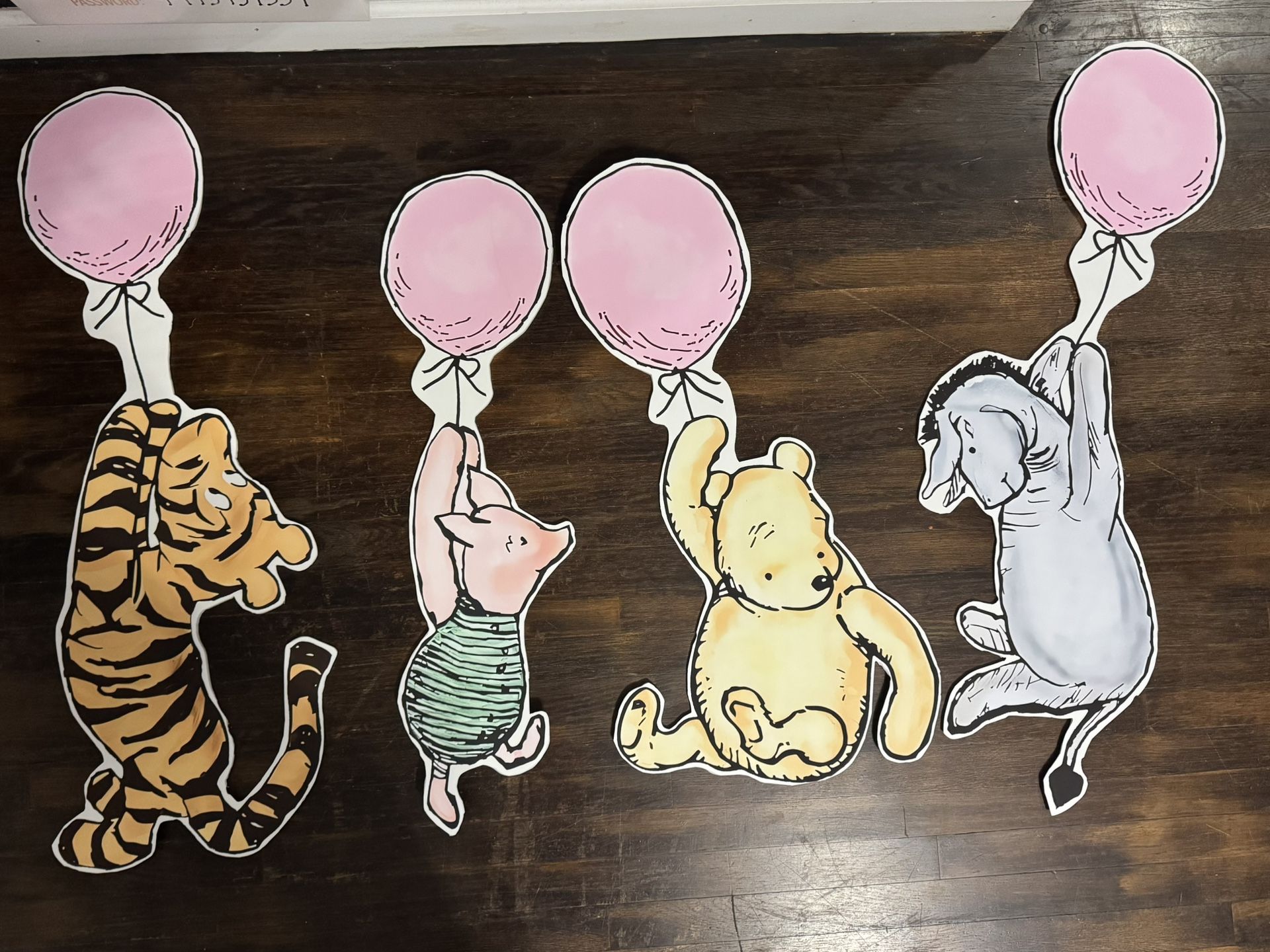 Vintage Pooh Cutout