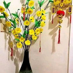 Beautiful Handmade Apricot Flowers 