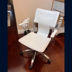 Leather Chair White