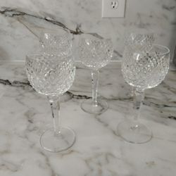 Crystal Wine Goblets 
