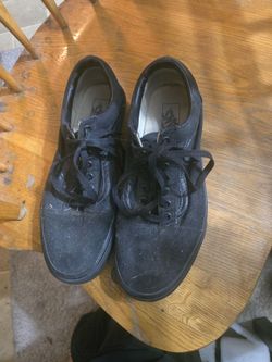 Vans size 11 black