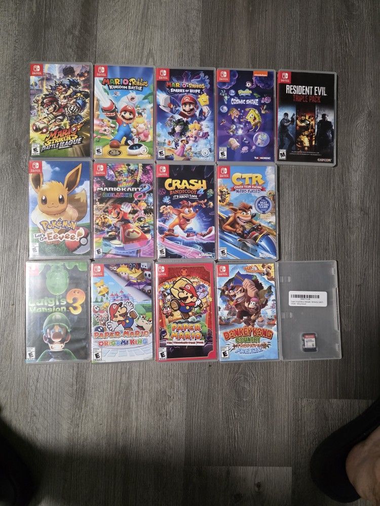 Used Nintendo Switch Games