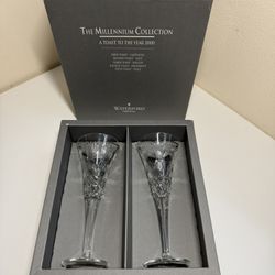 Waterford Crystal Glasses “The Millennium Collection”