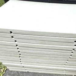 Set of 3 Plastic Pads 48”x32” Confer Plastics Concrete Pad Alternative)