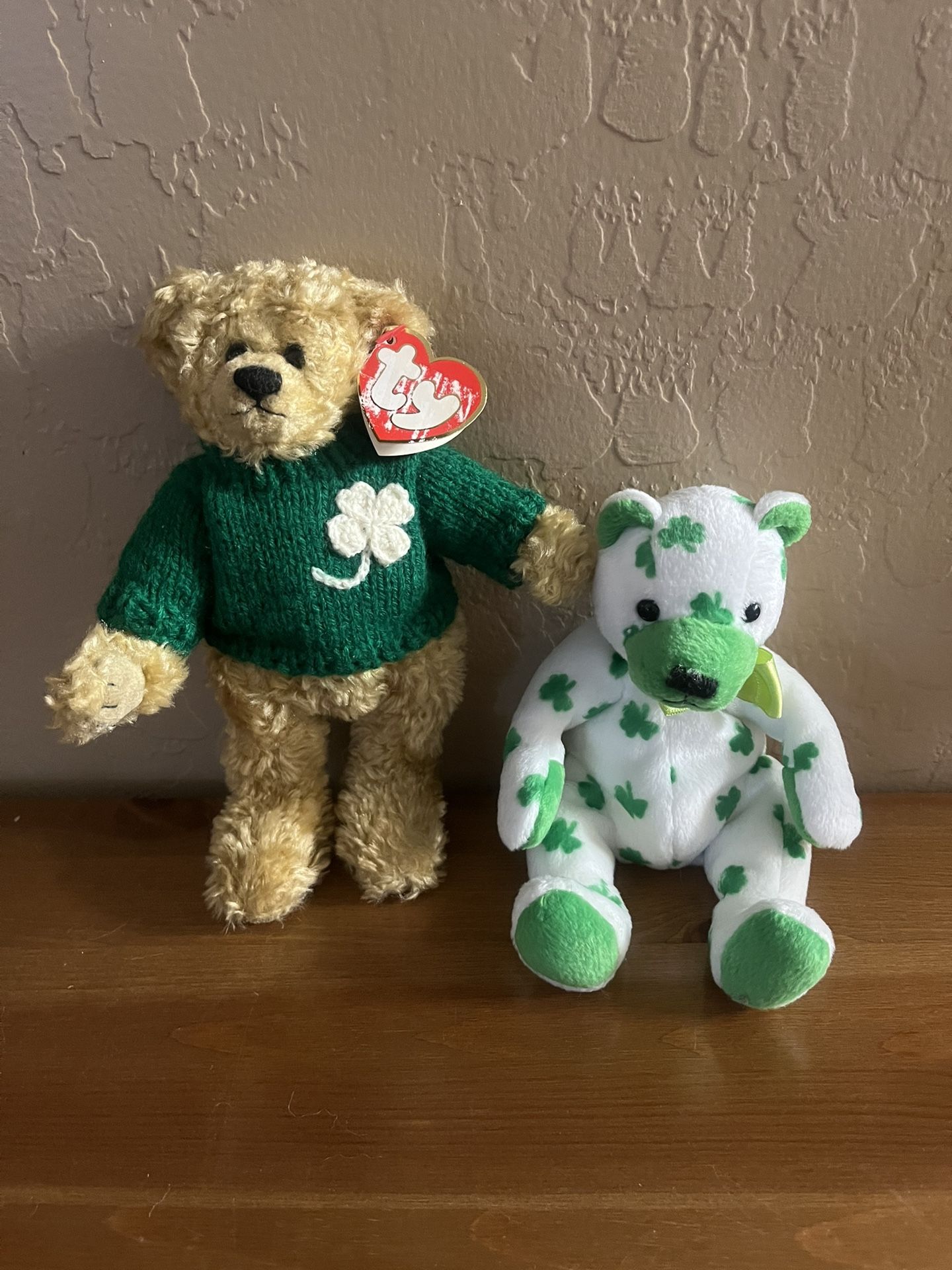TY Beanie Baby 1993 Blarney & Clover