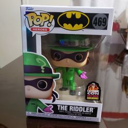 THE RIDDLER FUNKO POP