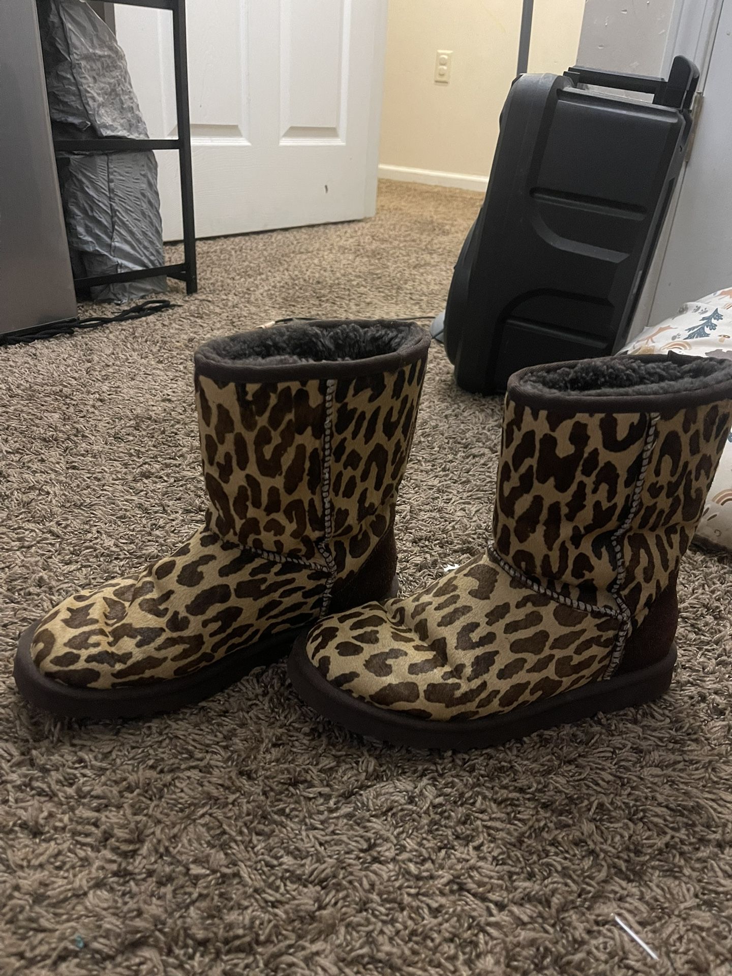 Leopard Print Uggs