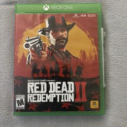Xbox One Game Red Dead 2