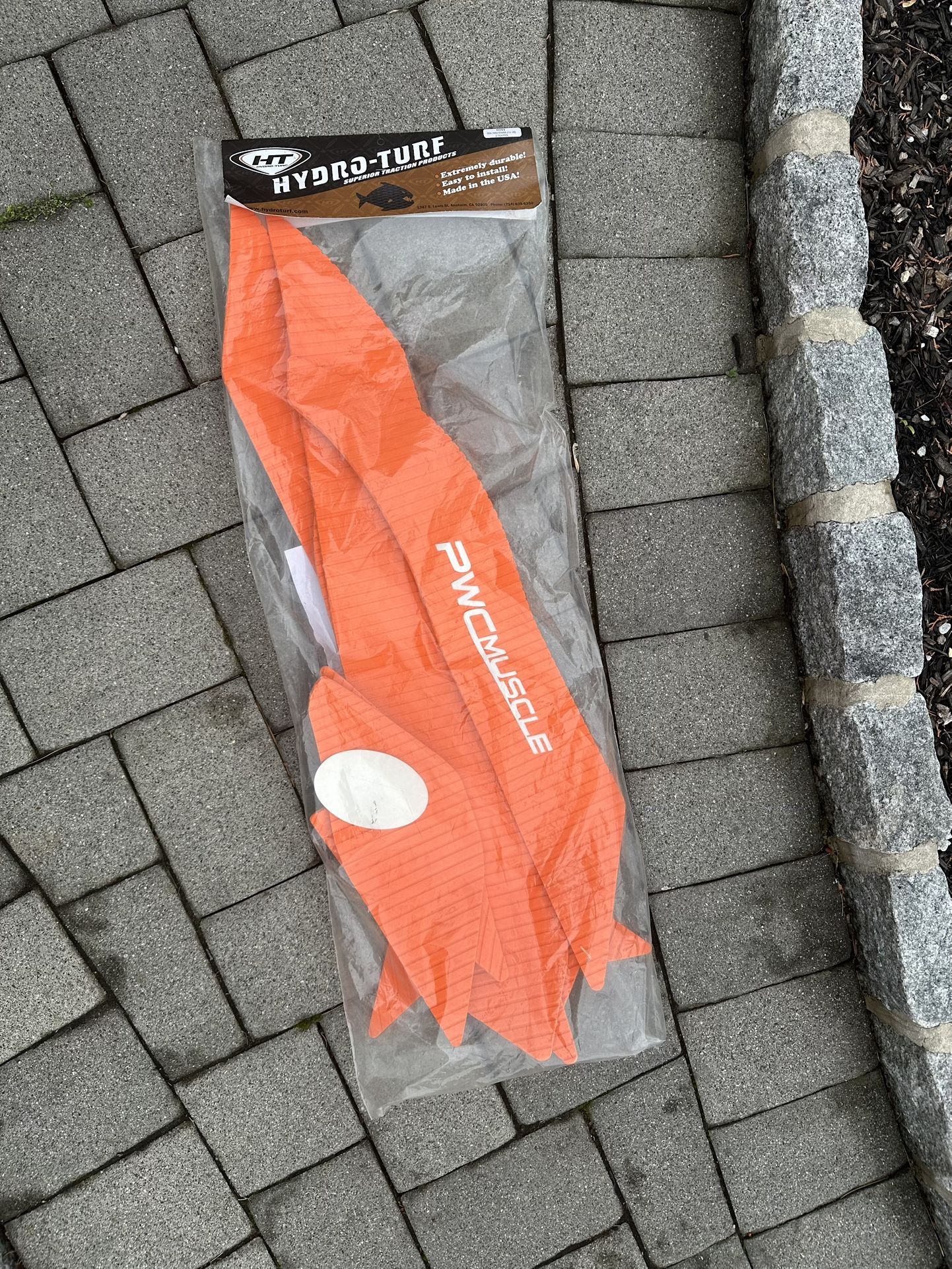 Sea Doo Spark Jetski Watercraft Hydroturf Mats with self-adhesive, Orange