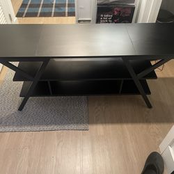 Steel framed tv/ book stand