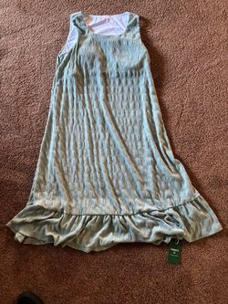 Halara Smocked Sleeveless Dress with Ruffle Hem