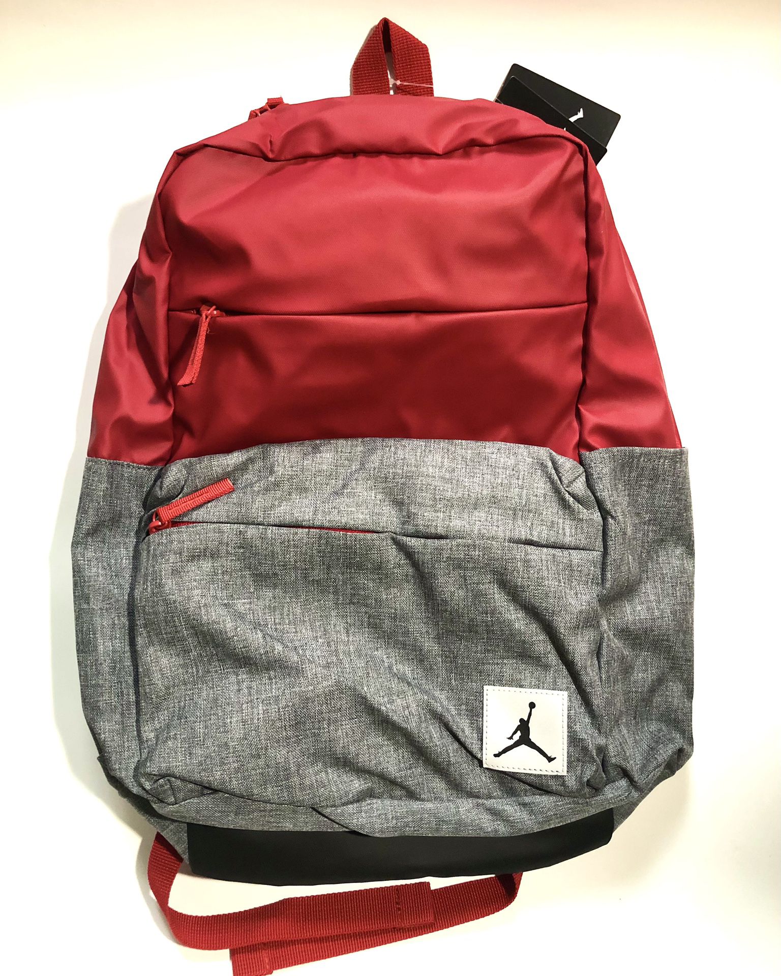 Nike Jordan Pivot Colorblocked Classic Backpack (Gym Red/Carbon)