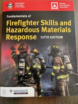 Firefighters skills and hazardous materials book