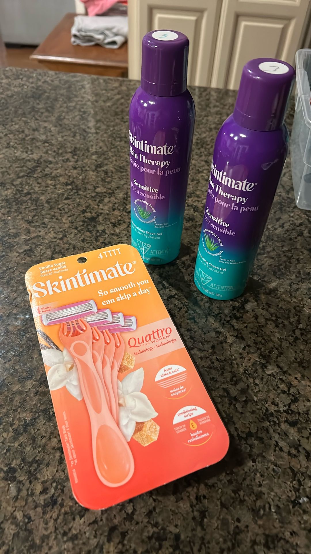 Razors and Shave gel