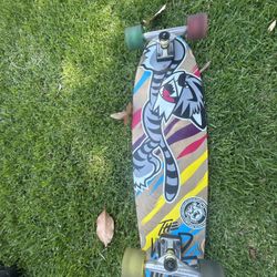 Globe Nerf Wild Tiger 33” Cruiser Complete Longboard Skateboard