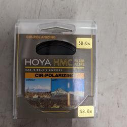 Hoya Circular UV Polarizer Glass Filter 58mm