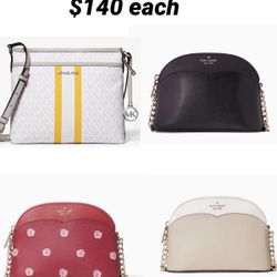 MICHAEL KORS AND KATE SPADE BAGS