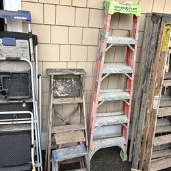 Ladder For Sale 5.00-20.00 Each 