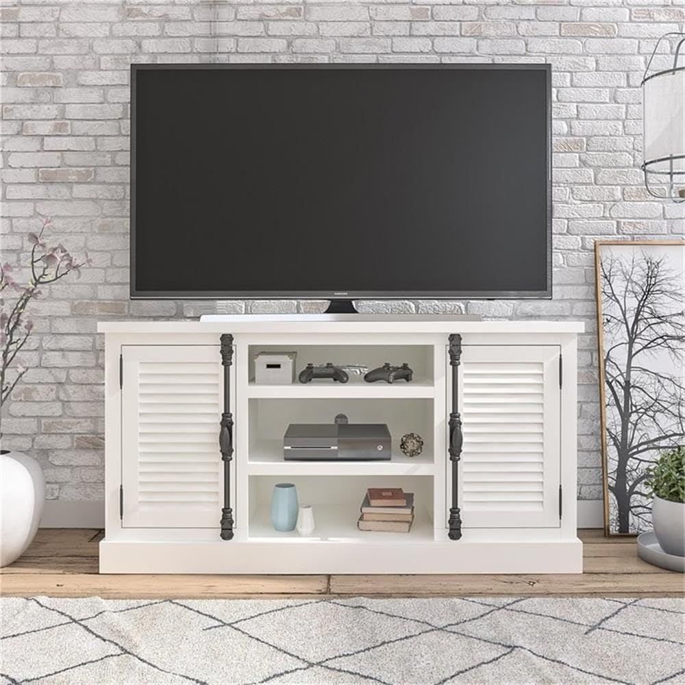 Ameriwood Home Sienna Park TV Stand up to 65" in White
