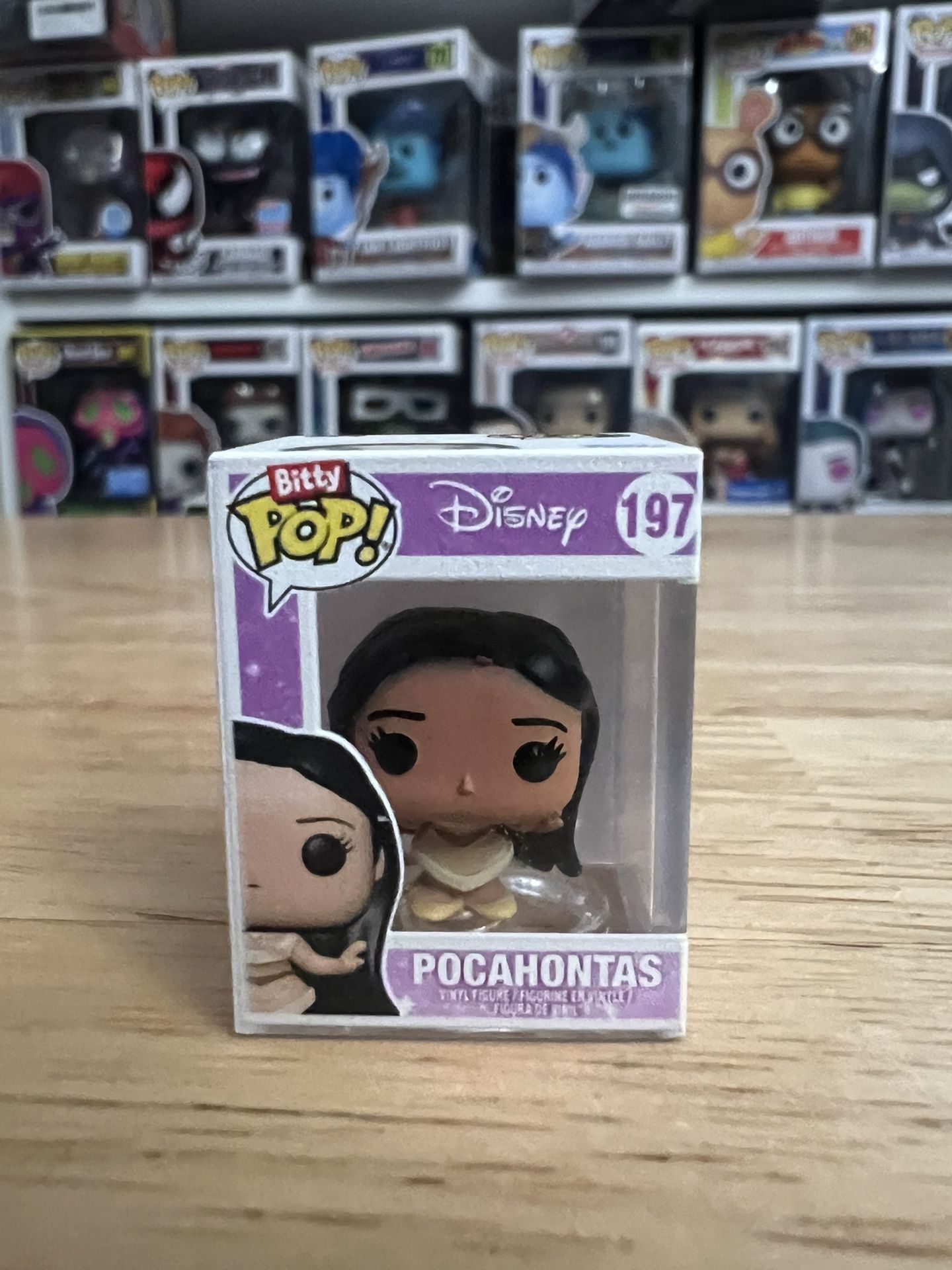 BITTY Pocahontas Funko Pop #197 Disney Princesses Movies Vinyl Princess Powhatan